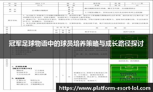 冠军足球物语中的球员培养策略与成长路径探讨